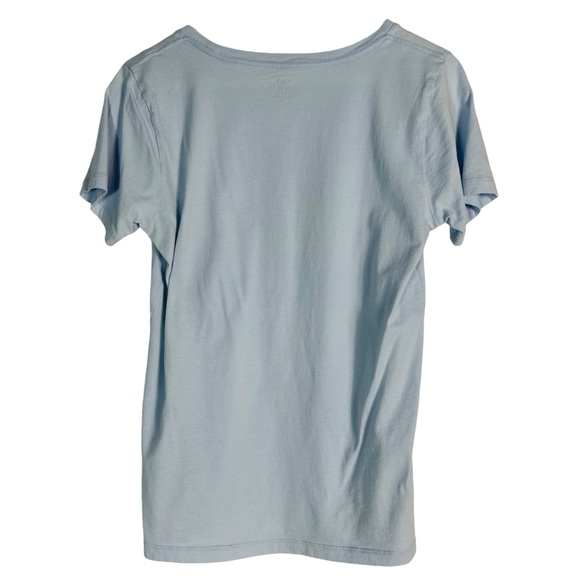 J. CREW | Women’s teeshirt Caribbean Sea Blue Collector Graphic Tee Islands - Picture 5 of 6
